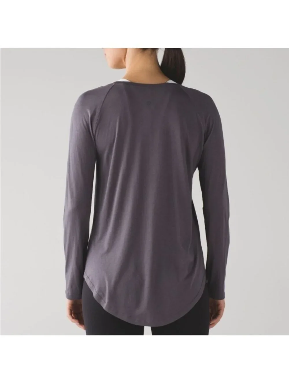 Lululemon Locarno Long Sleeve Dark Carbon